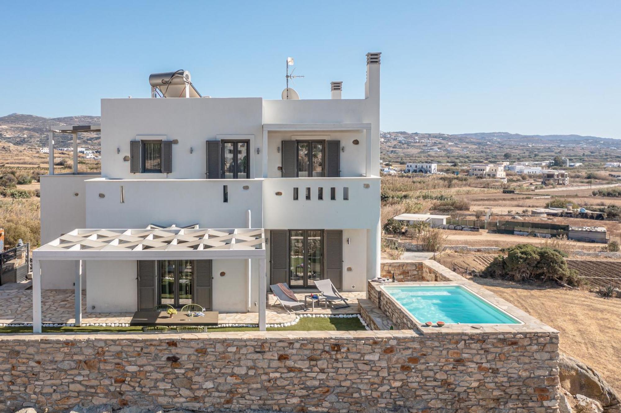 Villa Bazeos Agkidia Екстериор снимка